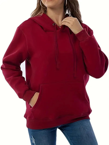 Sudadera con Capucha y Forro Interior para Mujer | Ideal para el Uso Diario en Clima Frío