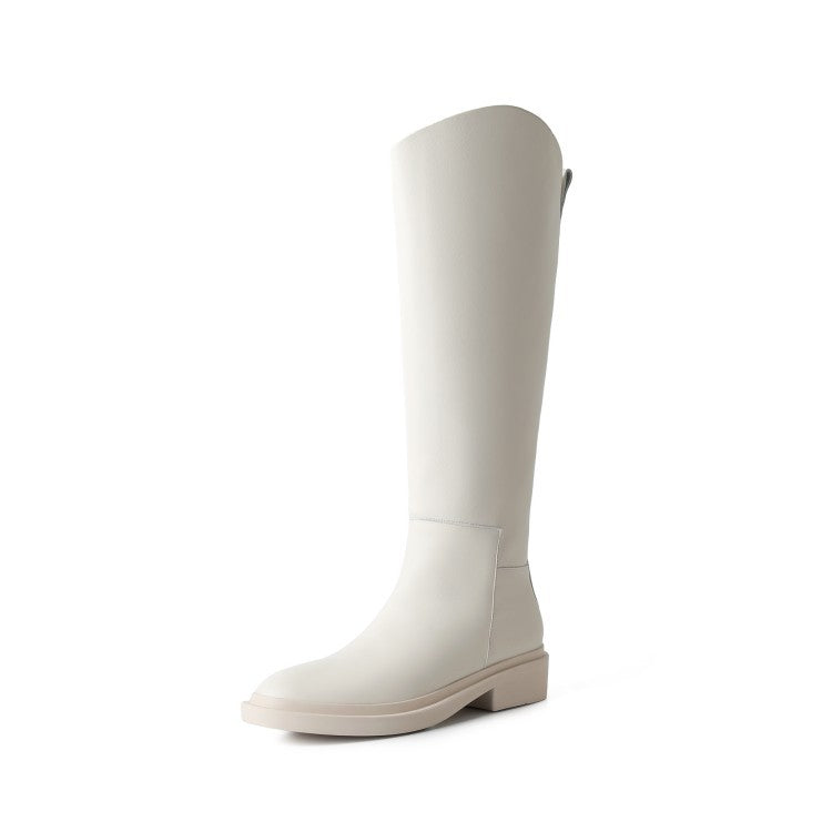 Botas Altas Blancas Con Tacón Para Mujer | Ideal Para Diferentes Ocasiones