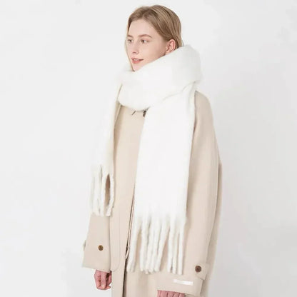 Bufanda Neutra para Mujer con Cobertura Completa del Cuello | Ideal para Otoño e Invierno