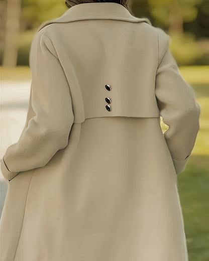 Abrigo Midi con Corte Recto para Mujer | Ideal para Varias Estaciones