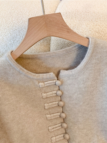 Conjunto De Dos Piezas Con Cárdigan De Manga Larga Para Mujer | Ideal Para Uso Diario