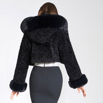 Chaqueta Corta Con Corte Cropped Para Mujer | Ideal Para Uso Diario En Invierno