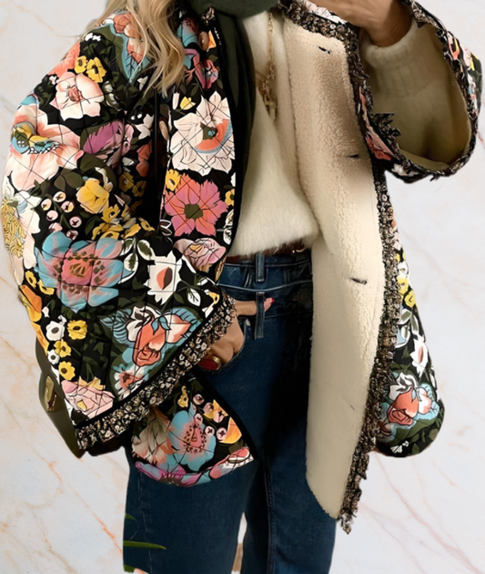 Chaqueta De Corte Recto Y Amplio Para Mujer | Ideal Para Varias Temporadas