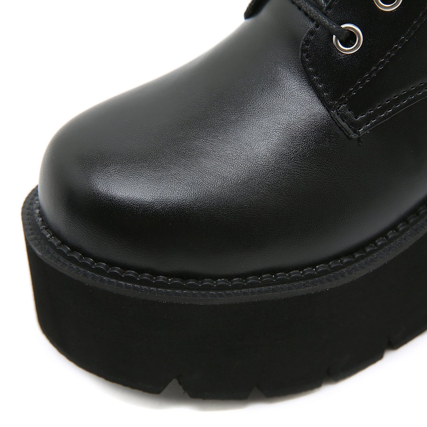 Botas Negras Con Cordones y Tacón Alto Para Mujer | Ideal Para Diferentes Ocasiones