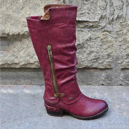 Botas Altas para Mujer con Bolsillo Funcional | Ideal para Todas las Estaciones