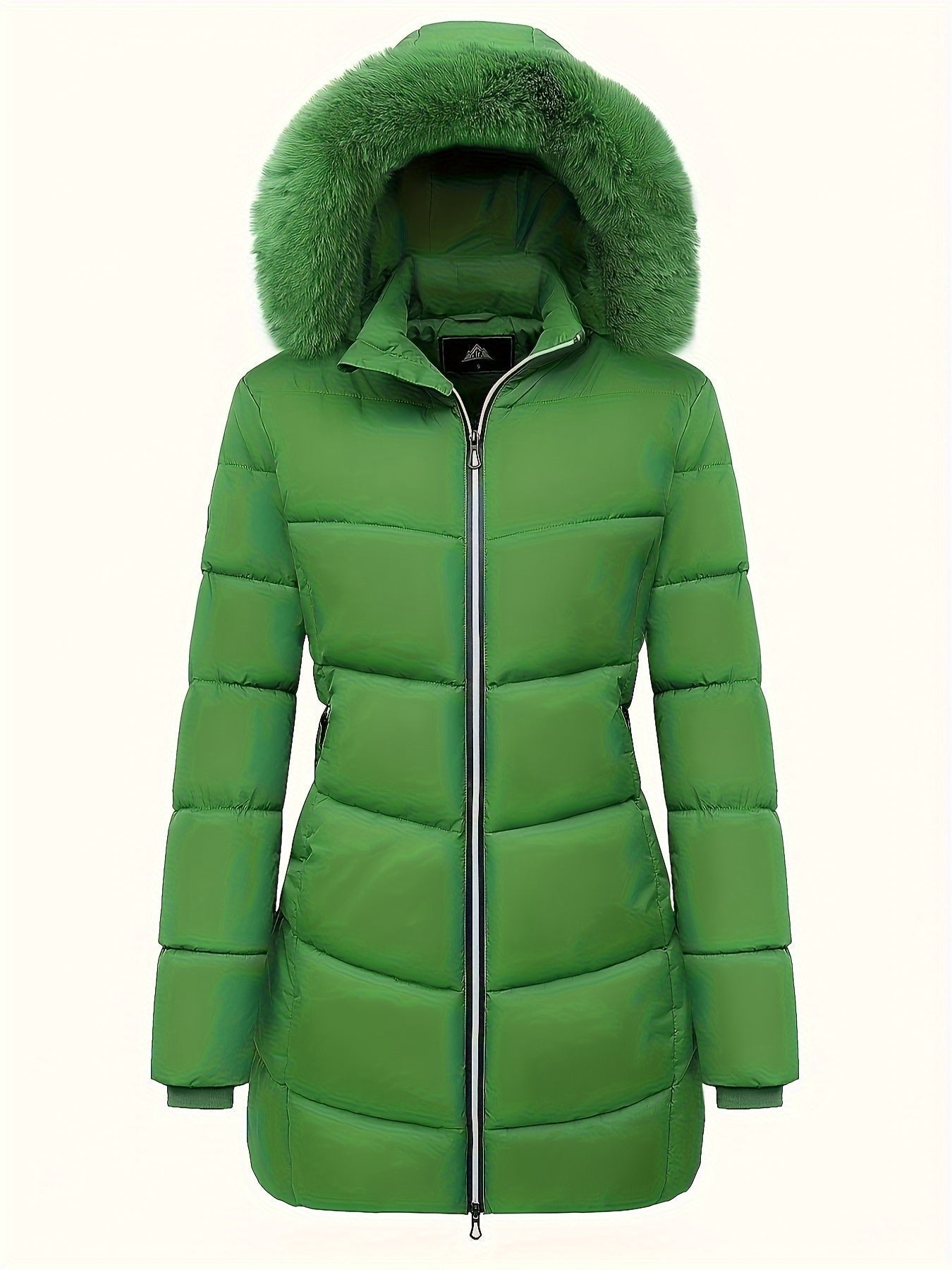 Abrigo Acolchado con Capucha y Bolsillos para Mujer | Ideal para Invierno y Entretiempo