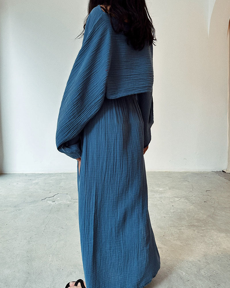 Conjunto de Dos Piezas con Corte Funcional para Mujer | Ideal para Días Cálidos