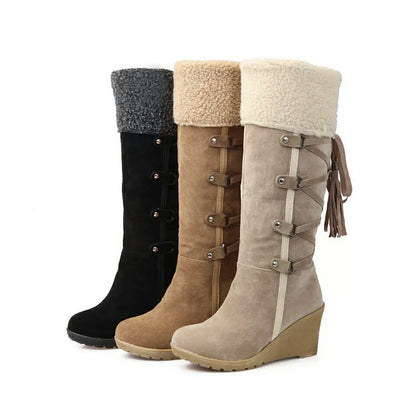 Botas Altas para Mujer con Corte Neutro | Ideal para Varias Estaciones