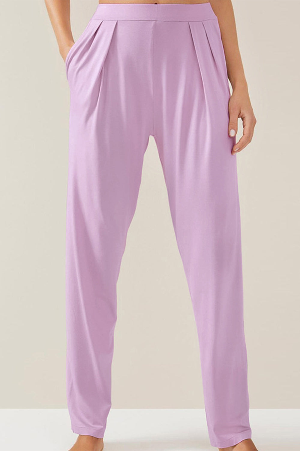 Conjunto De Dos Piezas con Top Cruzado y Pantalón Con Bolsillos para Adultos | Ideal para Uso Diario