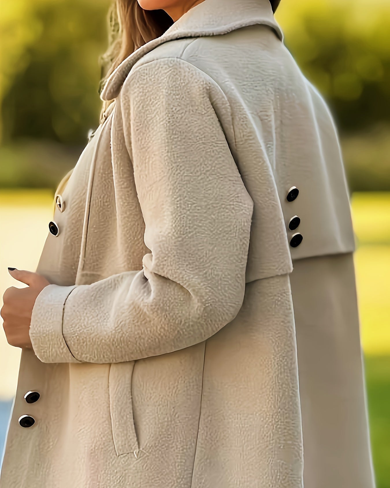 Abrigo Midi con Corte Recto para Mujer | Ideal para Varias Estaciones