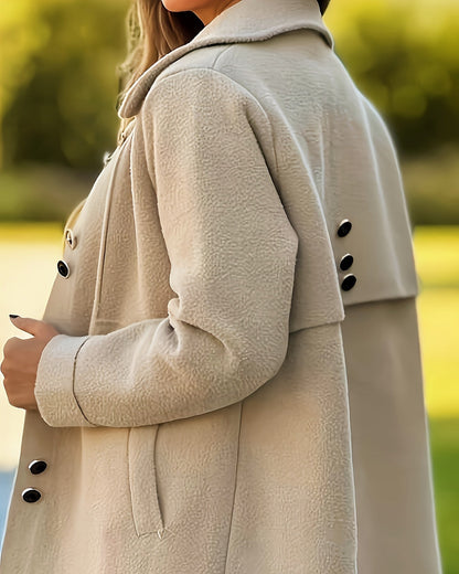 Abrigo Midi con Corte Recto para Mujer | Ideal para Varias Estaciones