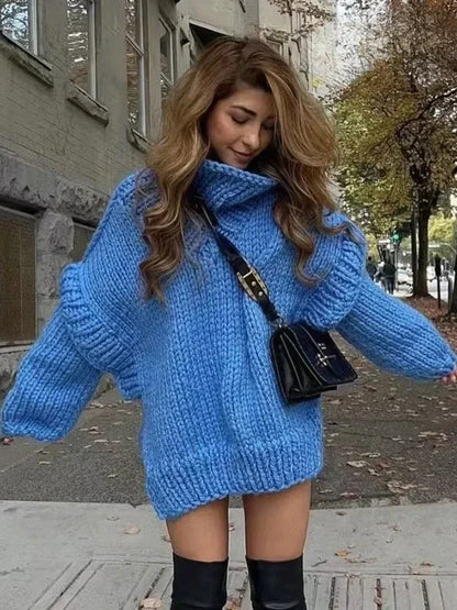 Jersey de Manga Larga con Corte Amplio Para Mujer | Ideal Para Uso Diario