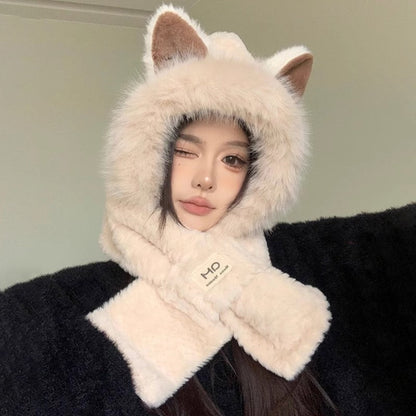 Accesorio 2 en 1 con Gorro y Bufanda para Niños y Adultos | Ideal para Salidas en Invierno