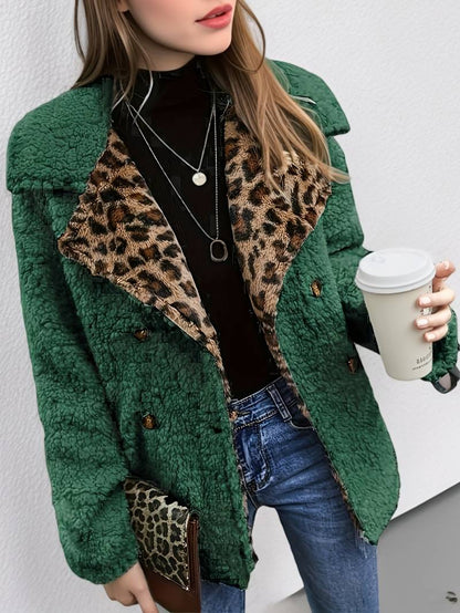 Chaqueta Con Estampado Animal Para Mujer | Ideal Para Invierno