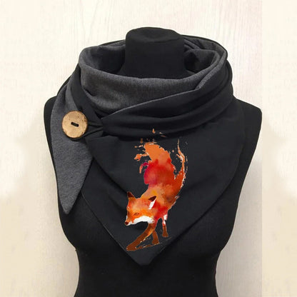 Bufanda Con Patrón Geométrico Para Mujer | Ideal Para Otoño E Invierno