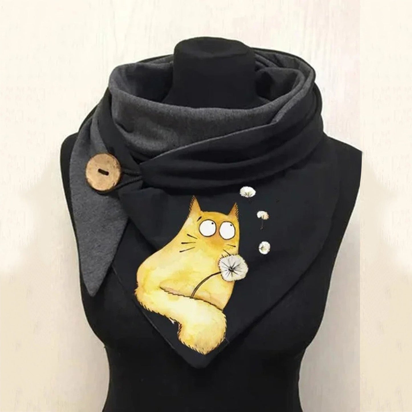 Bufanda Con Patrón Geométrico Para Mujer | Ideal Para Otoño E Invierno