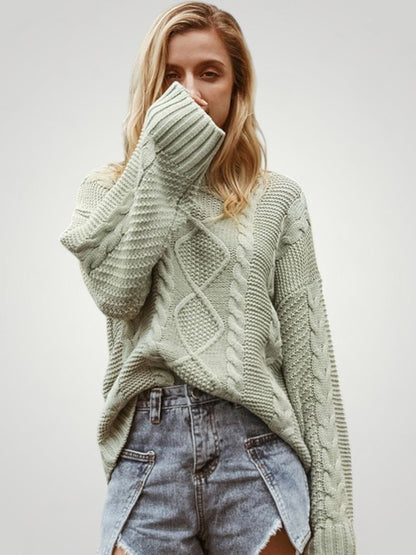 Jersey con Mangas Globo para Mujer | Ideal para Oficina y Tiempo Libre