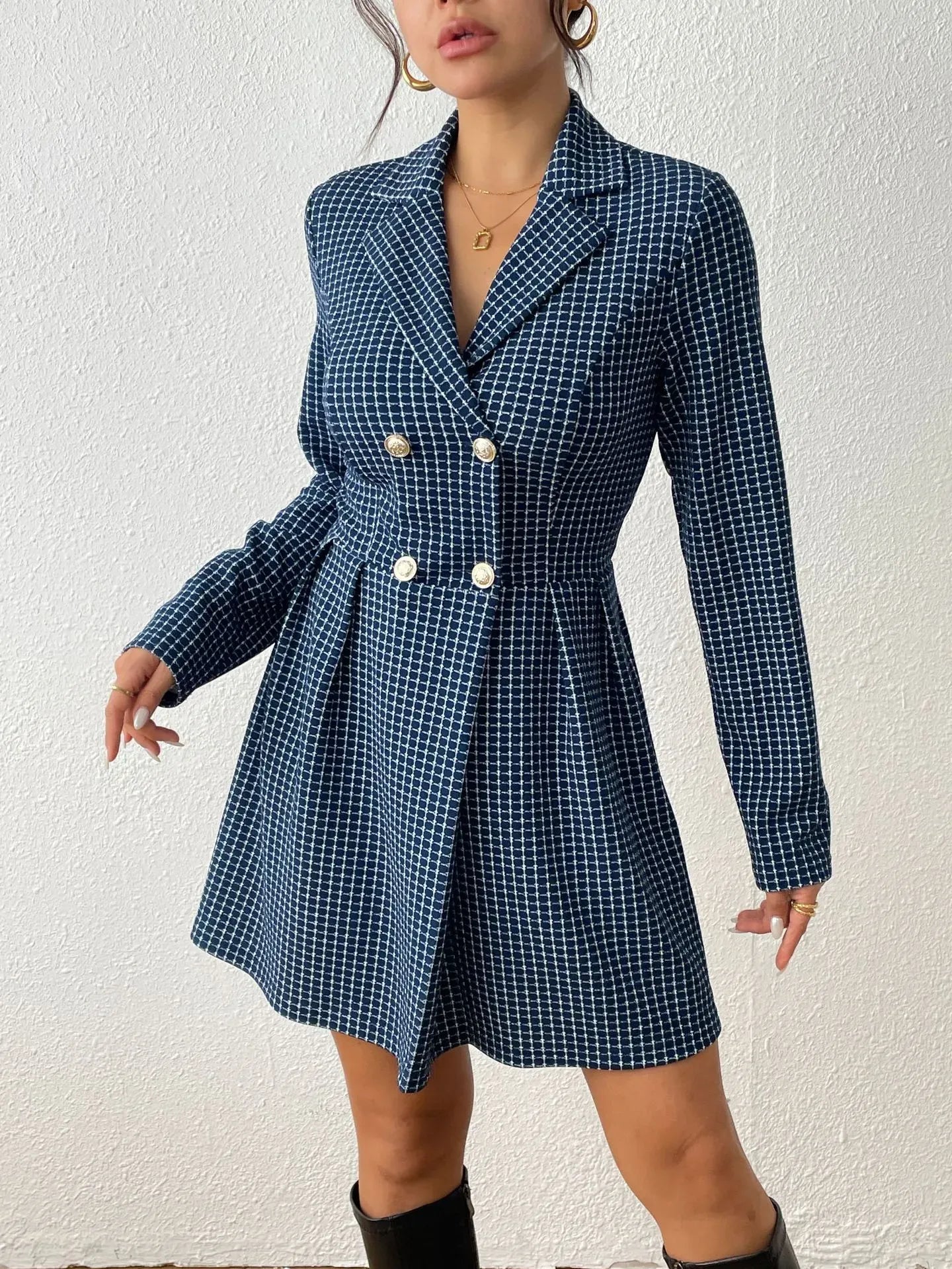 Chaqueta con Escote en V para Mujer | Ideal para Oficina o Uso Diario