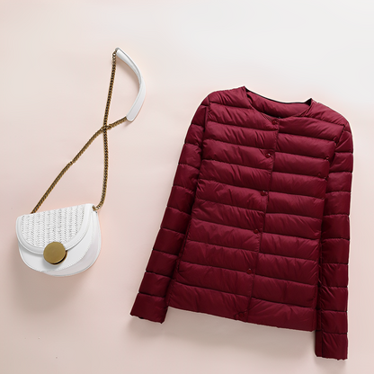 Chaqueta Larga con Capucha y Cremallera Frontal para Mujer | Ideal para Uso Diario en Días Fríos