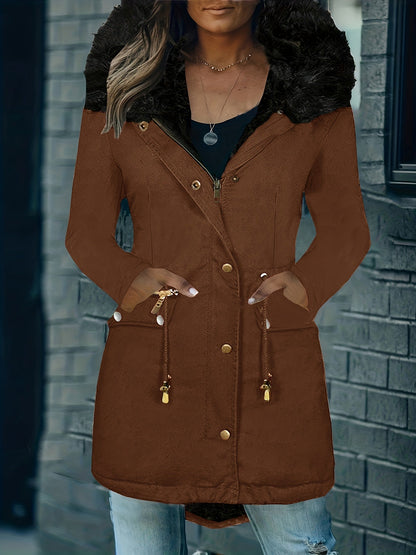 Parka con Capucha Integrada para Mujer | Ideal para las Temporadas Frías