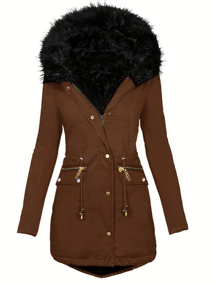 Parka con Capucha Integrada para Mujer | Ideal para las Temporadas Frías