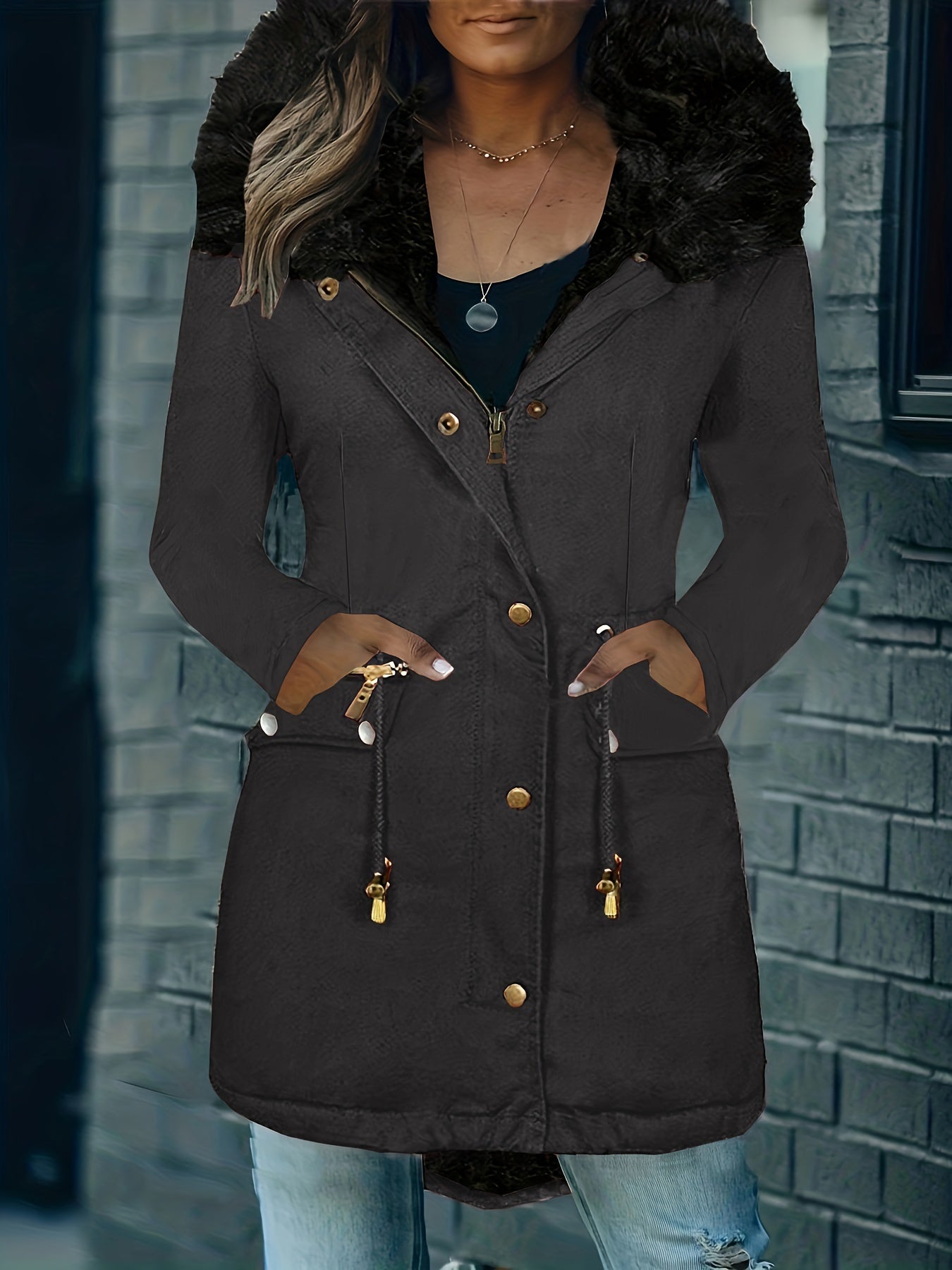 Parka con Capucha Integrada para Mujer | Ideal para las Temporadas Frías