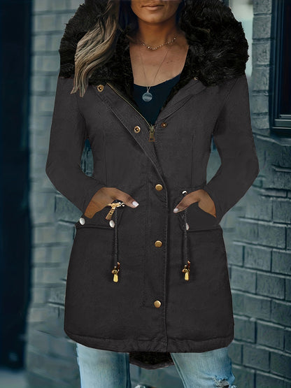 Parka con Capucha Integrada para Mujer | Ideal para las Temporadas Frías