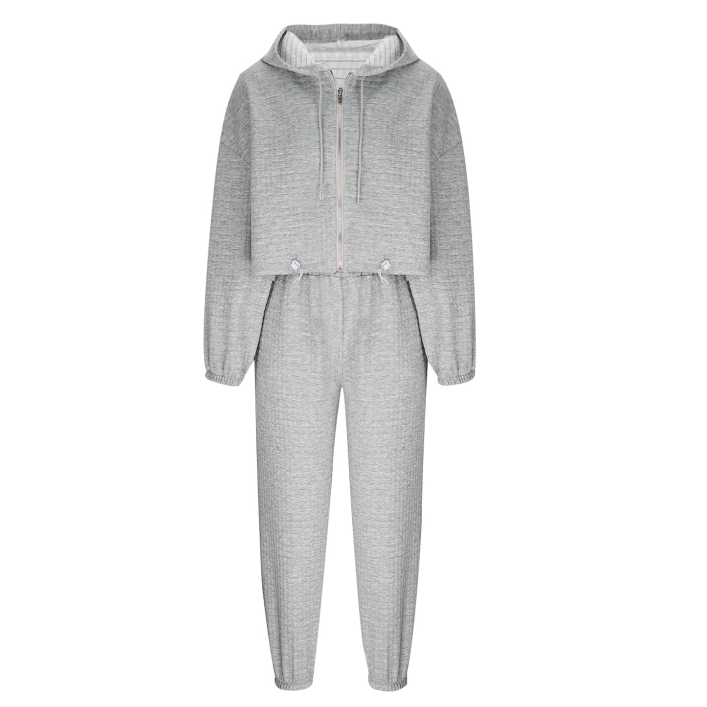 Conjunto De Tres Piezas con Sudadera con Capucha y Pantalón para Adultos | Ideal para Entrenamiento O Uso Diario