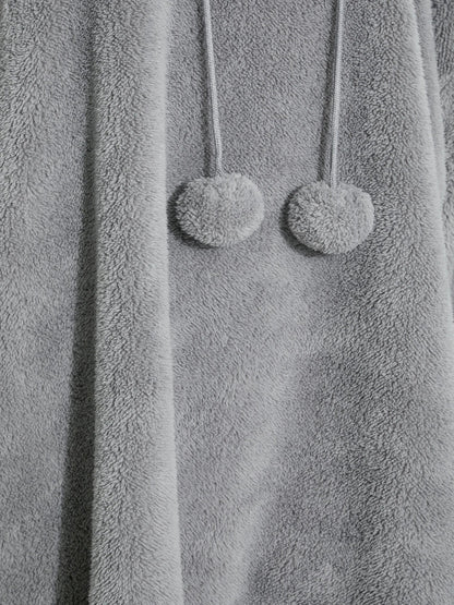 Vestido Sudadera Con Capucha Para Mujer Tallas Grandes | Ideal Para Otoño e Invierno