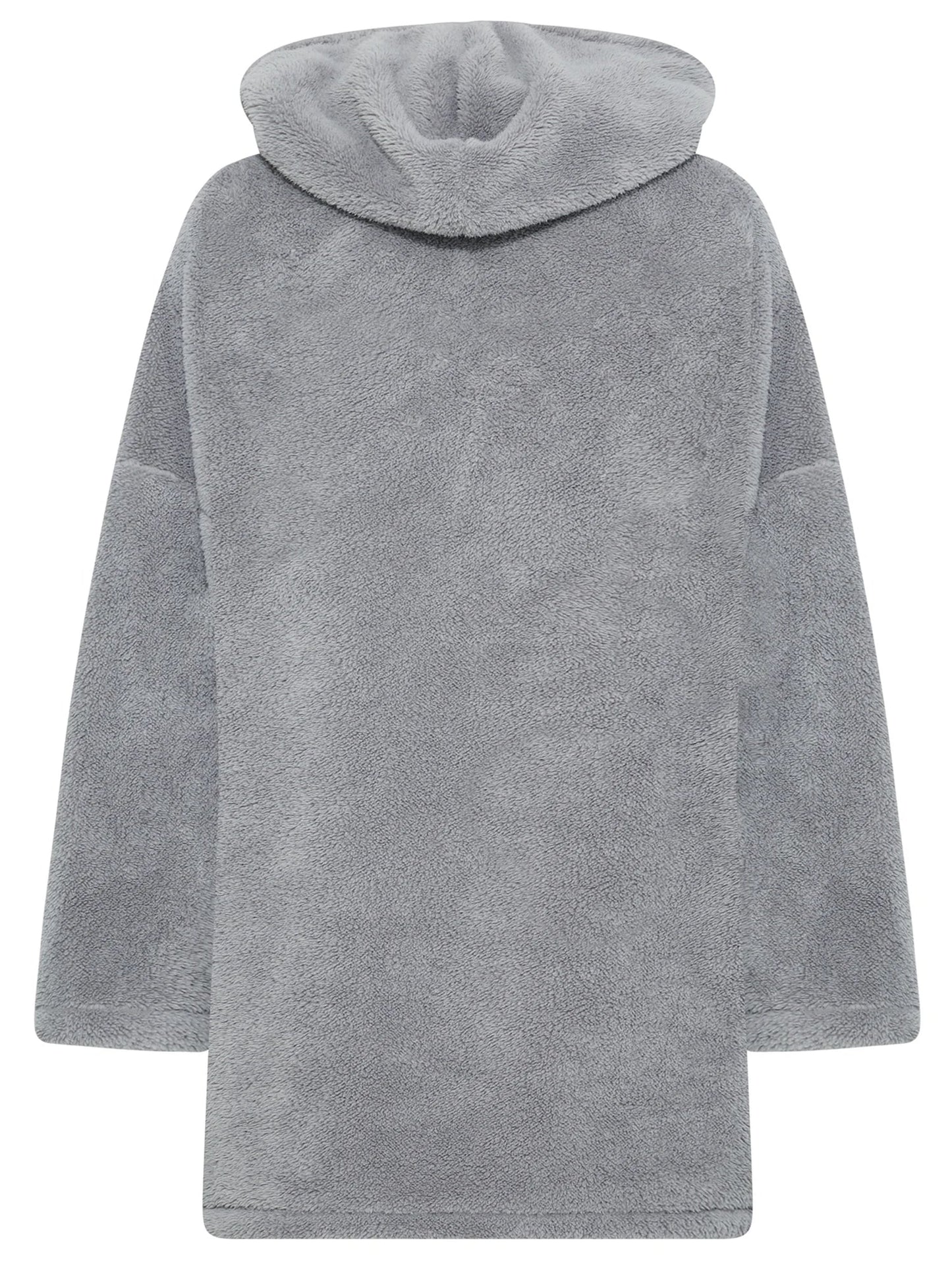 Vestido Sudadera Con Capucha Para Mujer Tallas Grandes | Ideal Para Otoño e Invierno