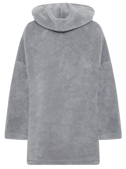 Vestido Sudadera Con Capucha Para Mujer Tallas Grandes | Ideal Para Otoño e Invierno