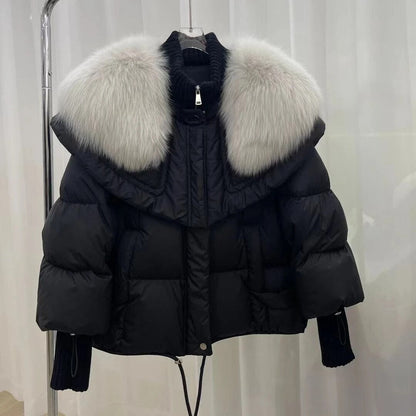 Abrigo Acolchado Largo con Cierre de Cremallera para Mujer | Ideal para Invierno