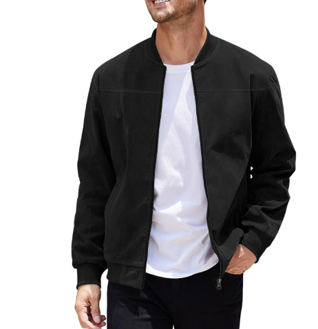 Chaqueta De Corte Ajustado Con Bolsillos Con Cremallera Para Adultos | Ideal Para Uso Diario Urbano Y Exterior