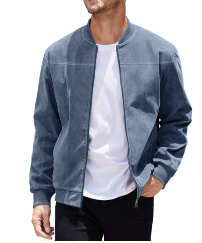 Chaqueta De Corte Ajustado Con Bolsillos Con Cremallera Para Adultos | Ideal Para Uso Diario Urbano Y Exterior