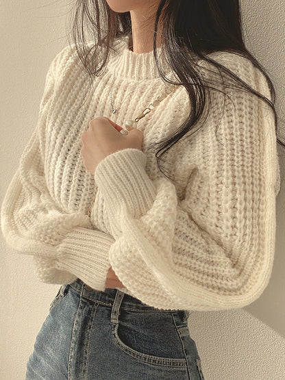 Jersey con Corte Amplio y Cuello Redondo para Mujer | Ideal para Uso Diario