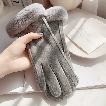 Gants d’Hiver avec Détail en Forme de Cœur pour Femme | Idéals pour les Journées Froides