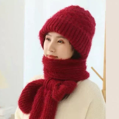 Gorro con Bufanda Integrada para Adultos | Ideal para Actividades en Invierno