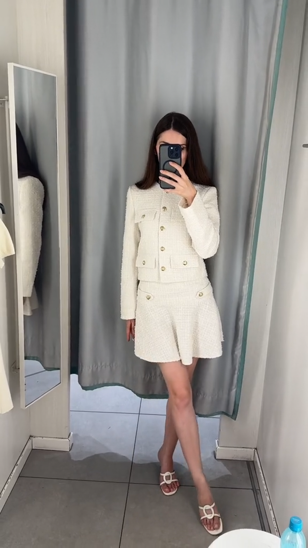 Conjunto De Falda Y Top Para Mujeres Con Silueta Clásica | Ideal Para Uso Diario Y Eventos