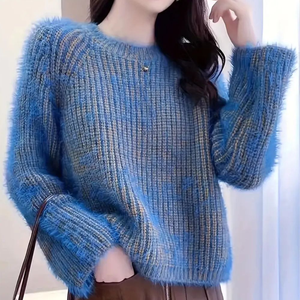 Jersey con Detalles Decorativos para Mujer | Ideal para Invierno