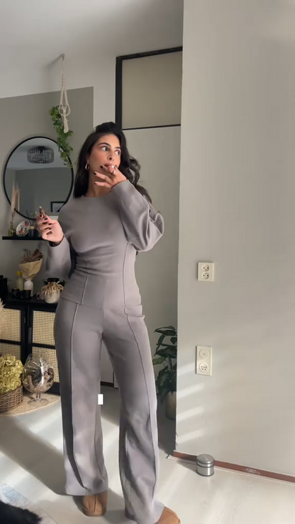 Conjunto de Dos Piezas con Corte Relajado para Adultos | Ideal para Uso Diario