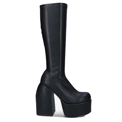 Botas Altas Con Tacón y Caña Hasta La Rodilla Para Mujer | Ideal Para Diferentes Ocasiones