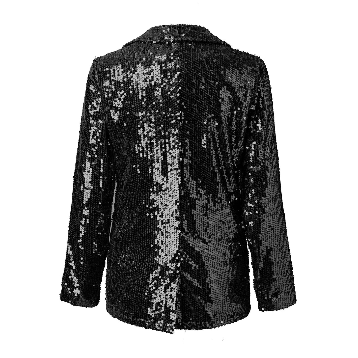 Blazer con Diseño De Paillettes para Mujer | Ideal para Eventos