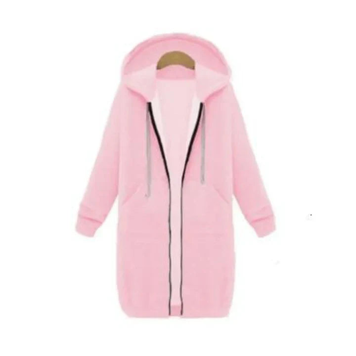 Abrigo De Invierno Largo Con Capucha Para Mujer | Ideal Para Invierno