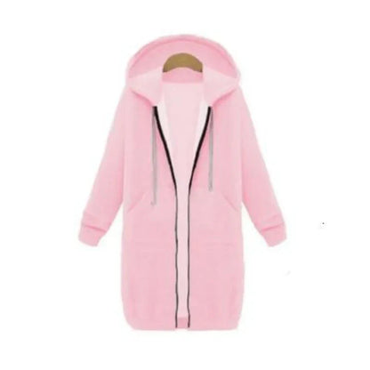 Abrigo De Invierno Largo Con Capucha Para Mujer | Ideal Para Invierno