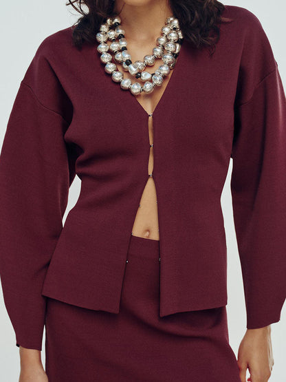 Conjunto Coordinado De Punto Para Mujeres | Ideal Para Uso Diario Y Momentos Informales