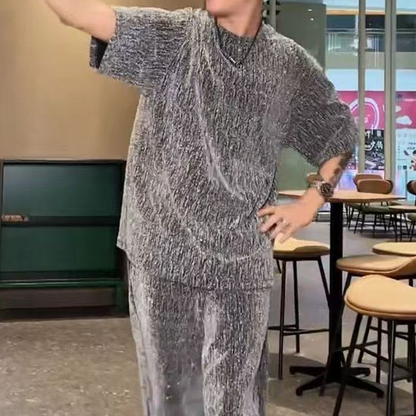 Conjunto de Dos Piezas con Top y Pantalón para Hombre | Ideal para Uso Diario