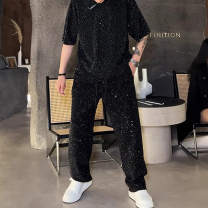 Conjunto de Dos Piezas con Top y Pantalón para Hombre | Ideal para Uso Diario