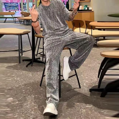 Conjunto de Dos Piezas con Top y Pantalón para Hombre | Ideal para Uso Diario