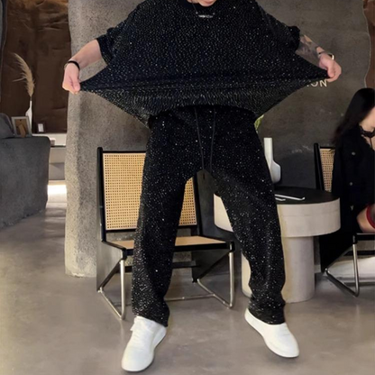 Conjunto de Dos Piezas con Top y Pantalón para Hombre | Ideal para Uso Diario