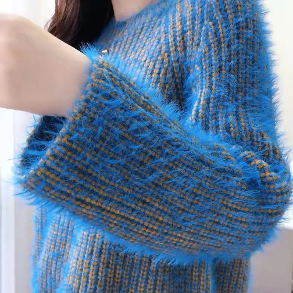 Jersey con Detalles Decorativos para Mujer | Ideal para Invierno